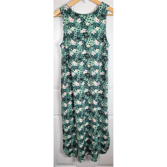 Cynthia Rowley Tropical Floral Midi Dress Size M - Picture 8 of 8